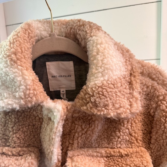 Avec Les Filles XS Sherpa Jacket - Picture 2 of 2